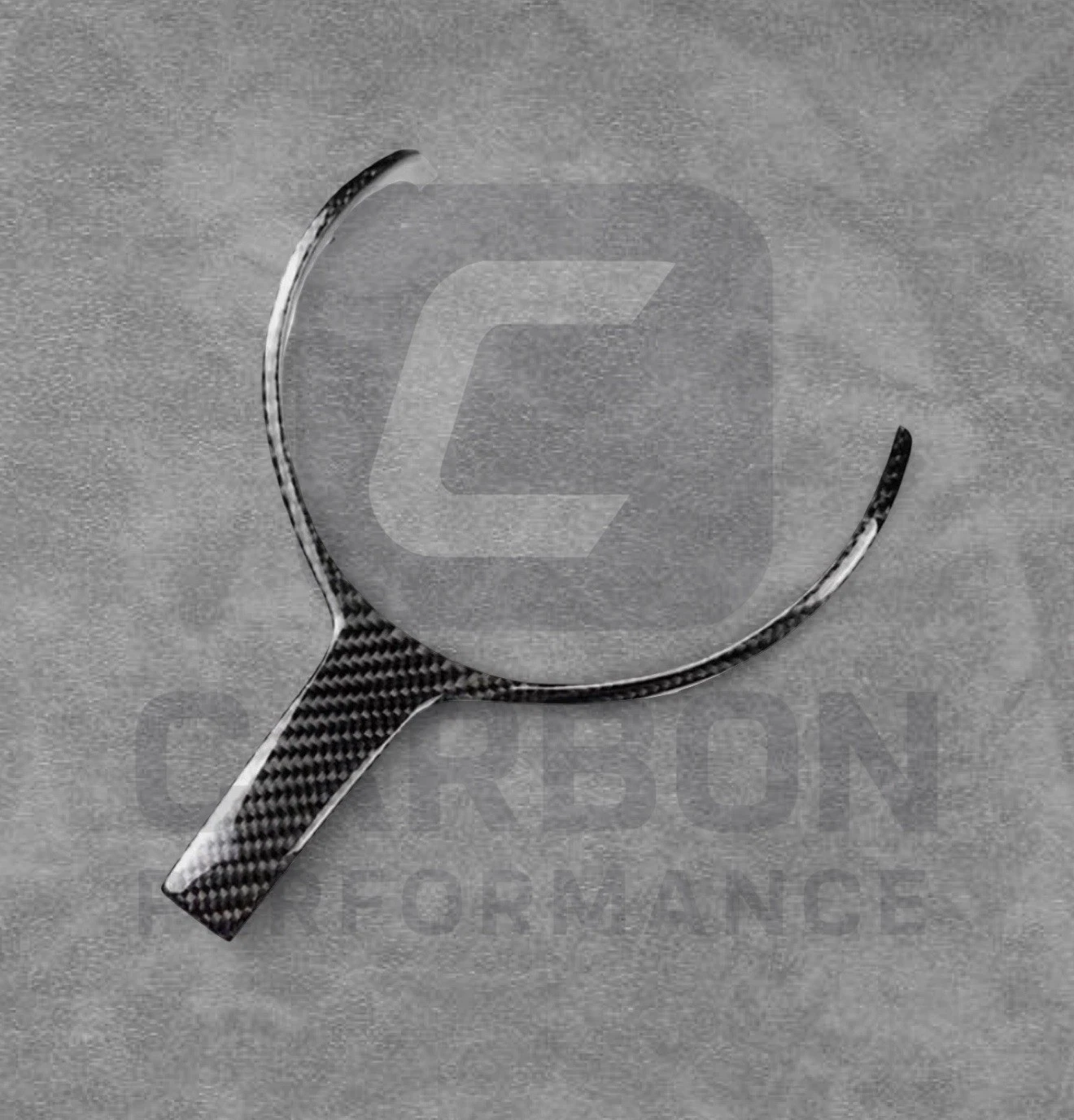 - BMW CARBON FIBRE STEERING WHEEL TRIM - Image 2