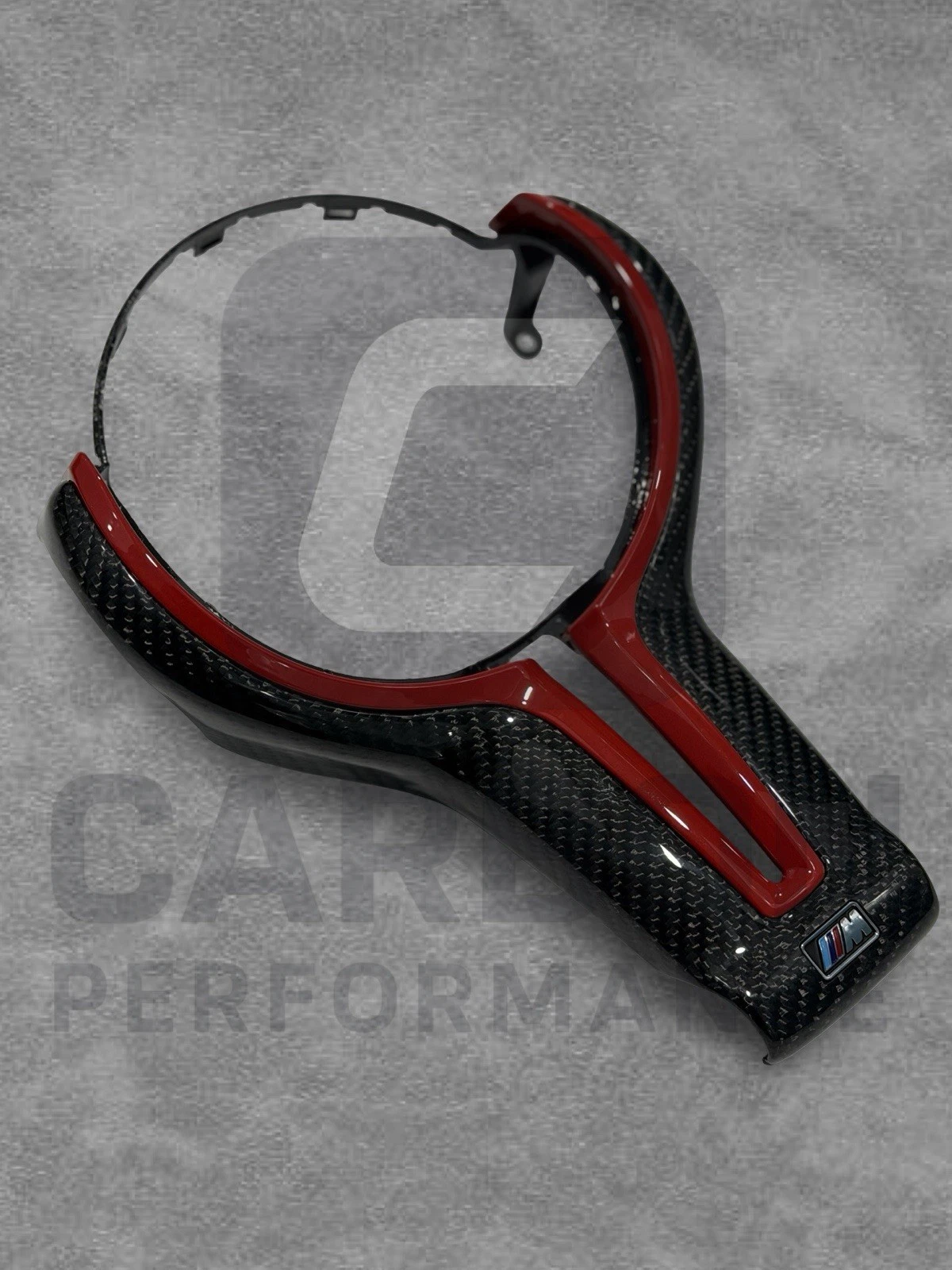 - BMW CARBON FIBRE STEERING WHEEL TRIM - Image 3
