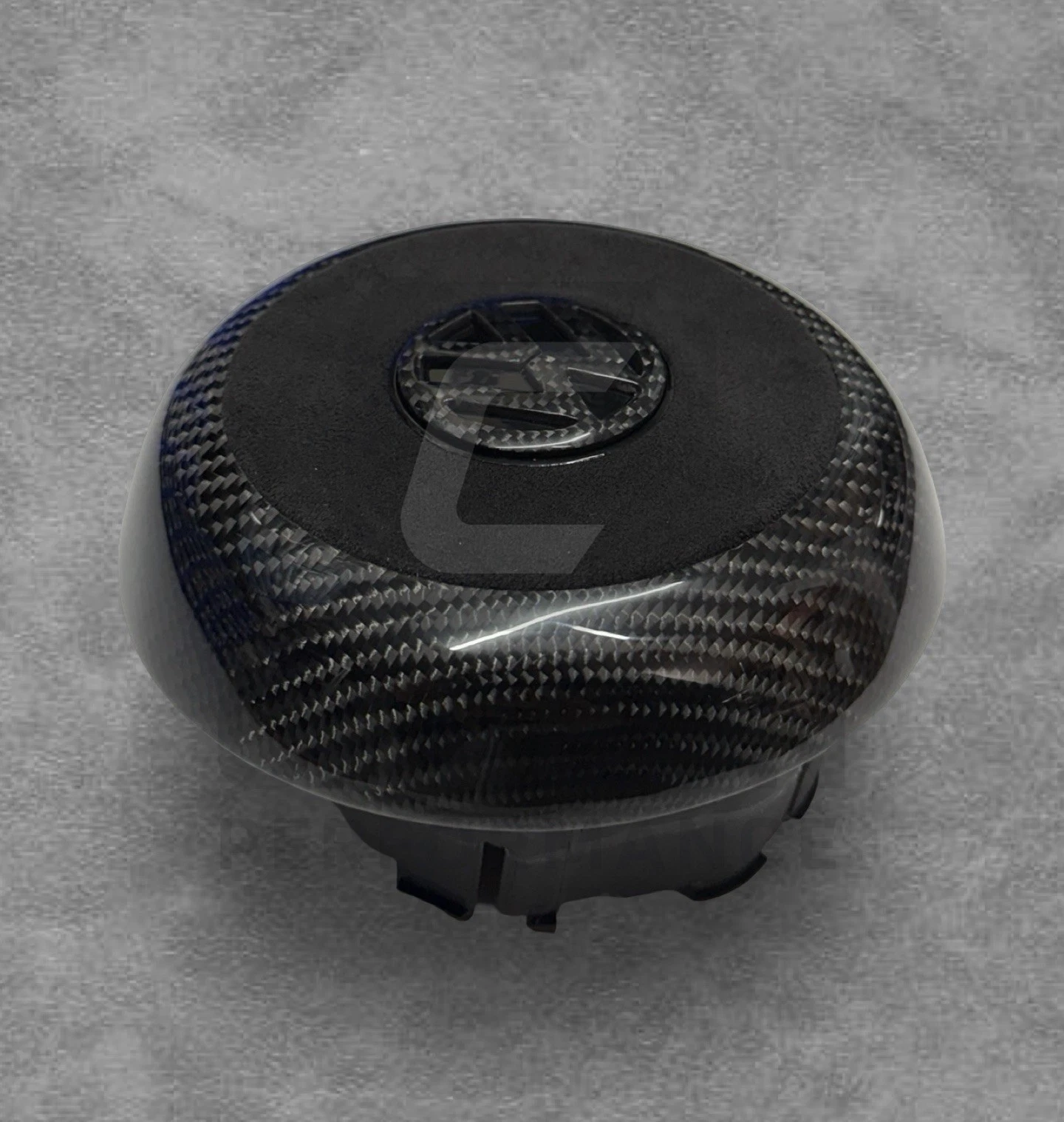 VW Golf Steering Wheel Air COVER Carbon Fibre Alcantara - Image 5