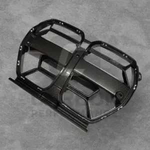 - BMW CARBON FIBRE GRILLE - WITHOUT ACC