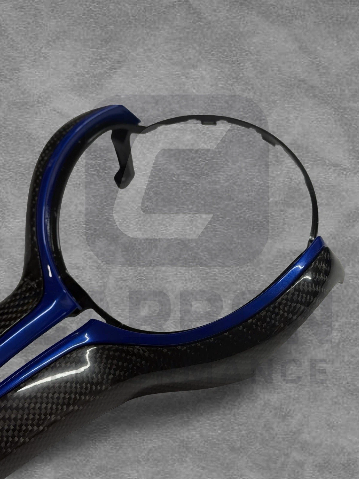 - BMW CARBON FIBRE STEERING WHEEL TRIM - Image 4