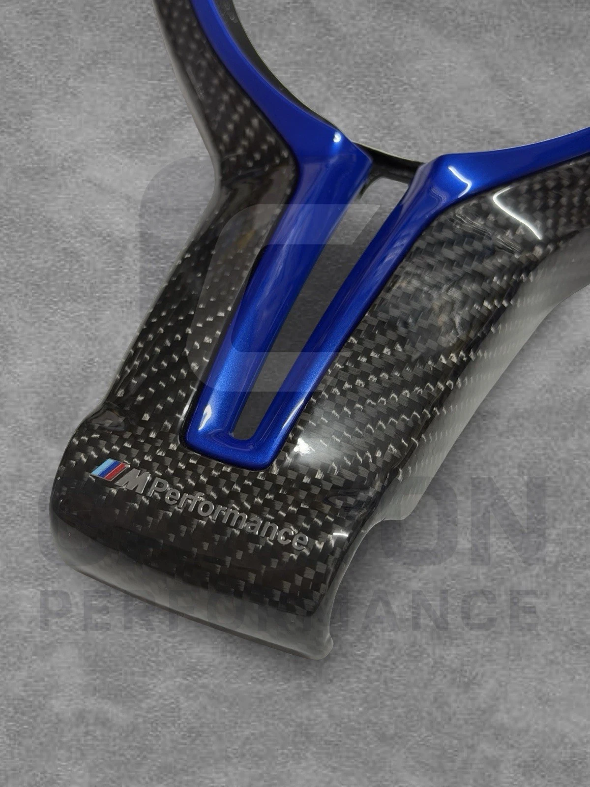 - BMW CARBON FIBRE STEERING WHEEL TRIM - Image 3