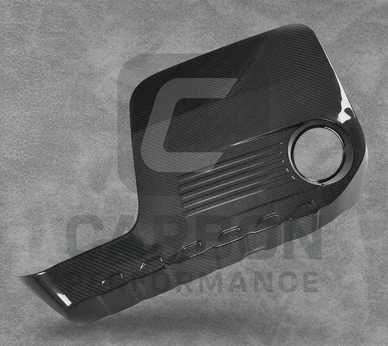 - CARBON FIBRE ENGINE COVER TRIM FOR BMW