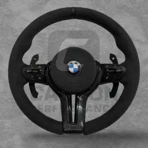 Alcantara Heated M Steering Wheel F Series For BMW