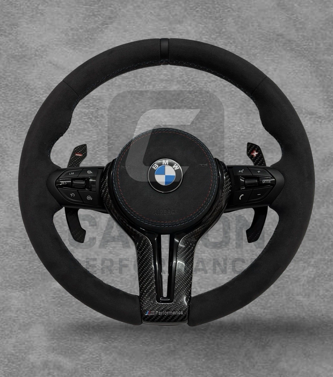 Alcantara Heated M Steering Wheel F Series For BMW