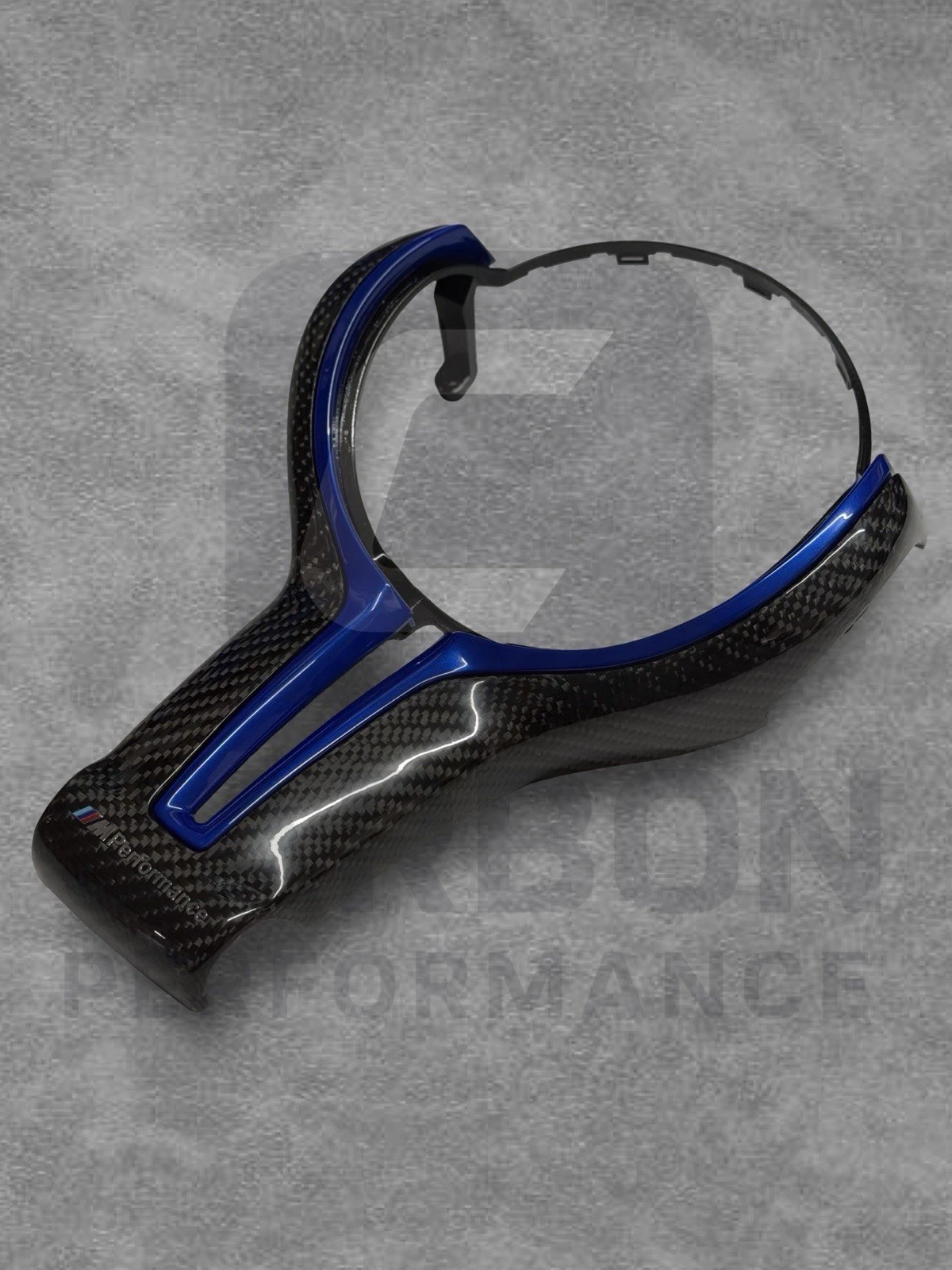 - BMW CARBON FIBRE STEERING WHEEL TRIM - Image 2