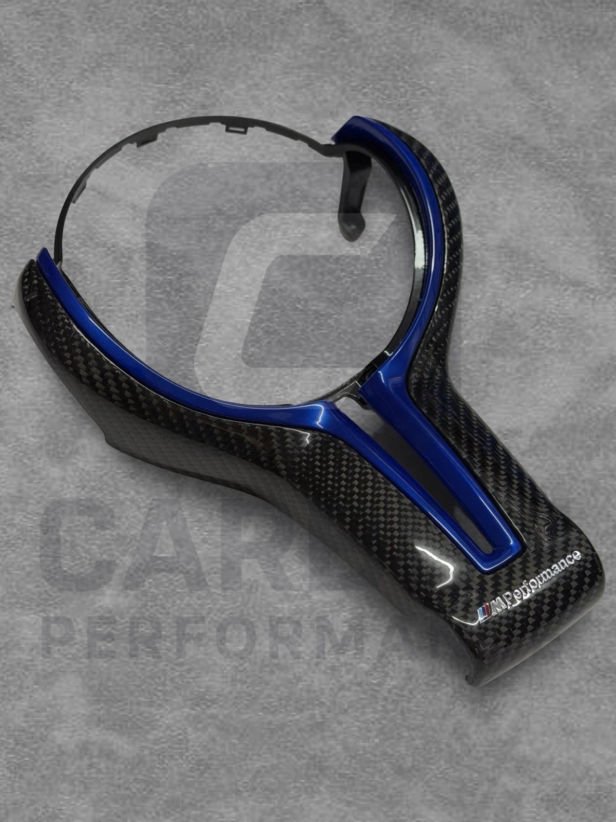 - BMW CARBON FIBRE STEERING WHEEL TRIM