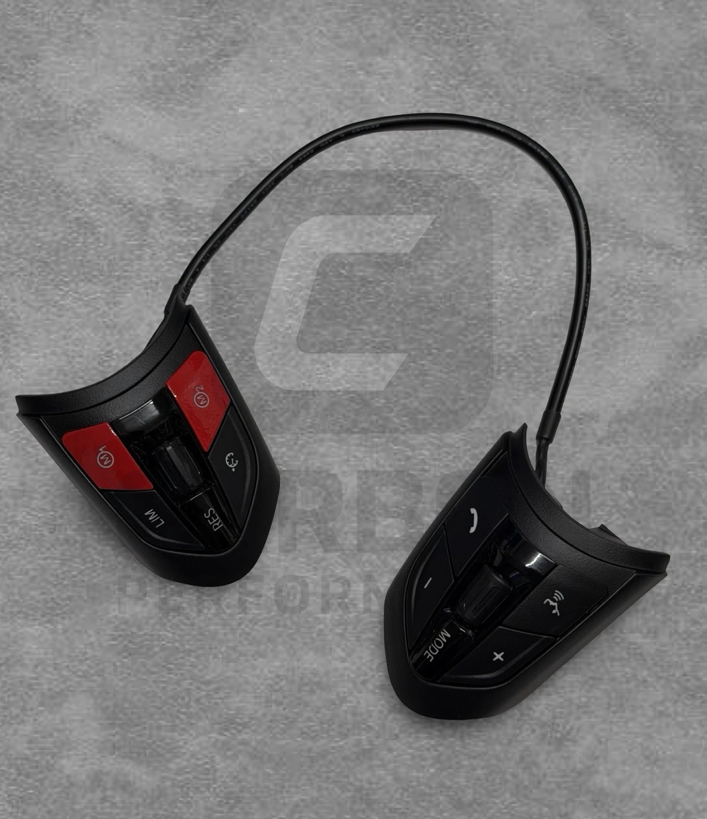 - BMW STEERING WHEEL BUTTONS GLOSS BLACK