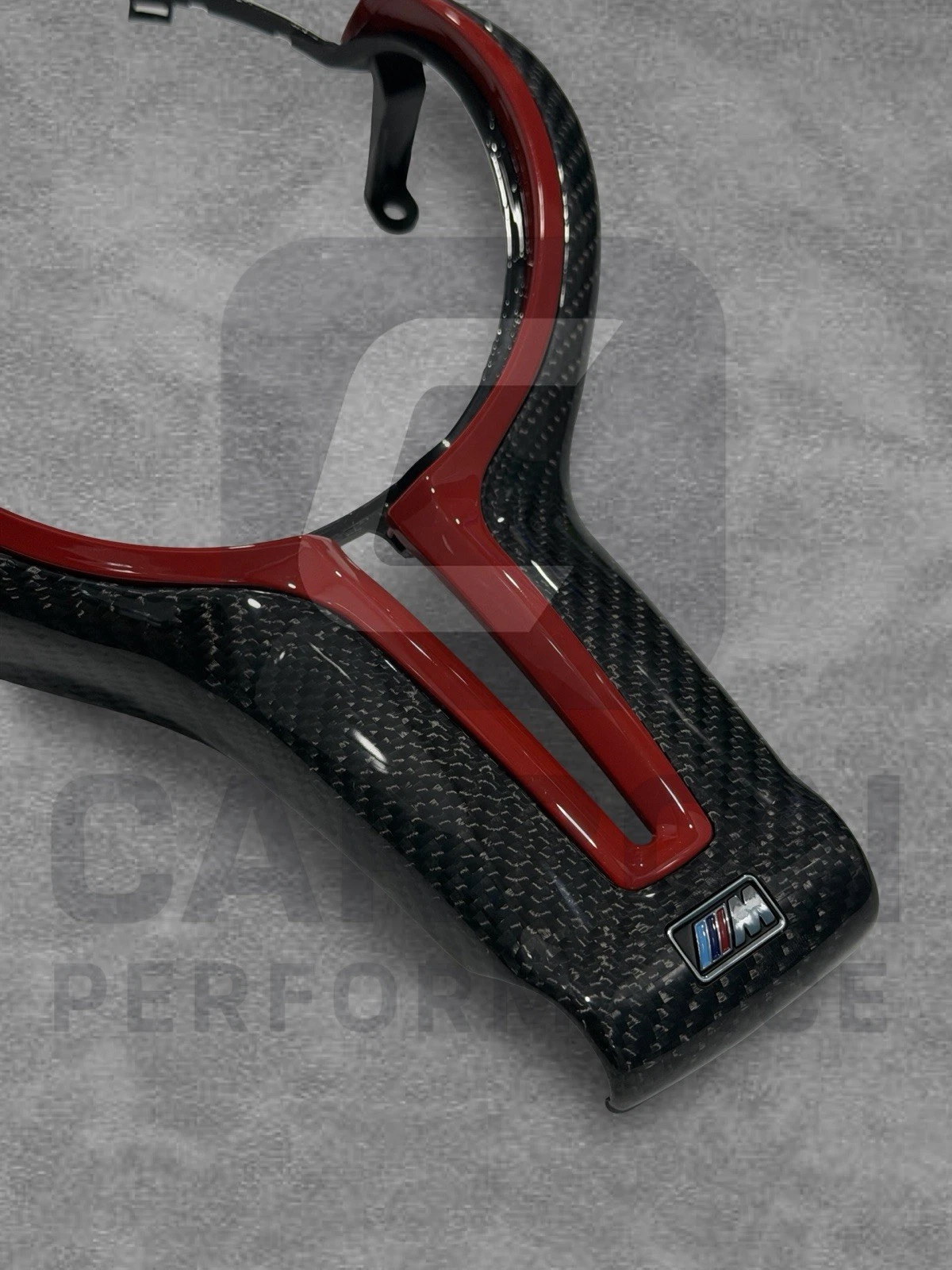 - BMW CARBON FIBRE STEERING WHEEL TRIM - Image 4