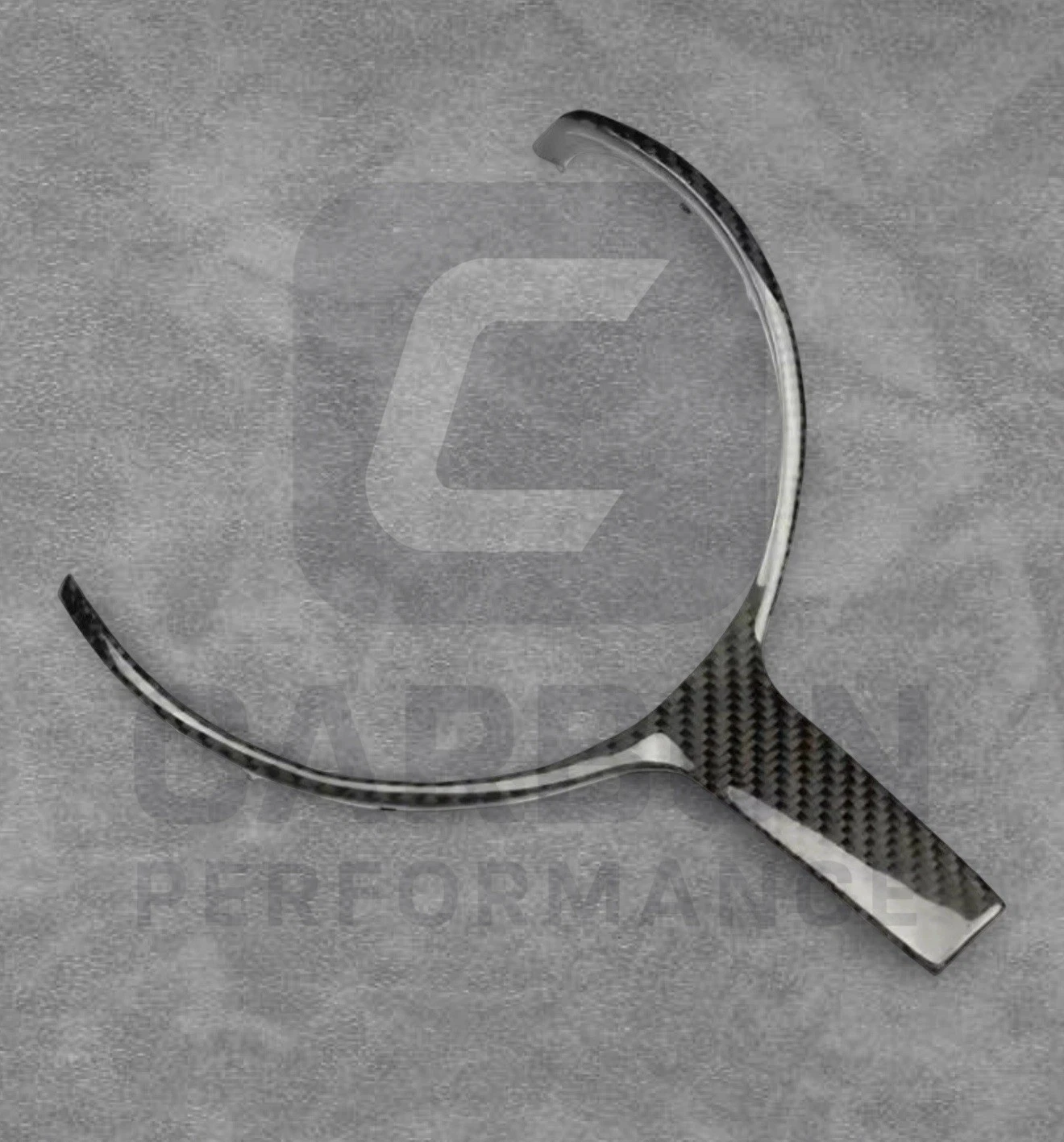 - BMW CARBON FIBRE STEERING WHEEL TRIM