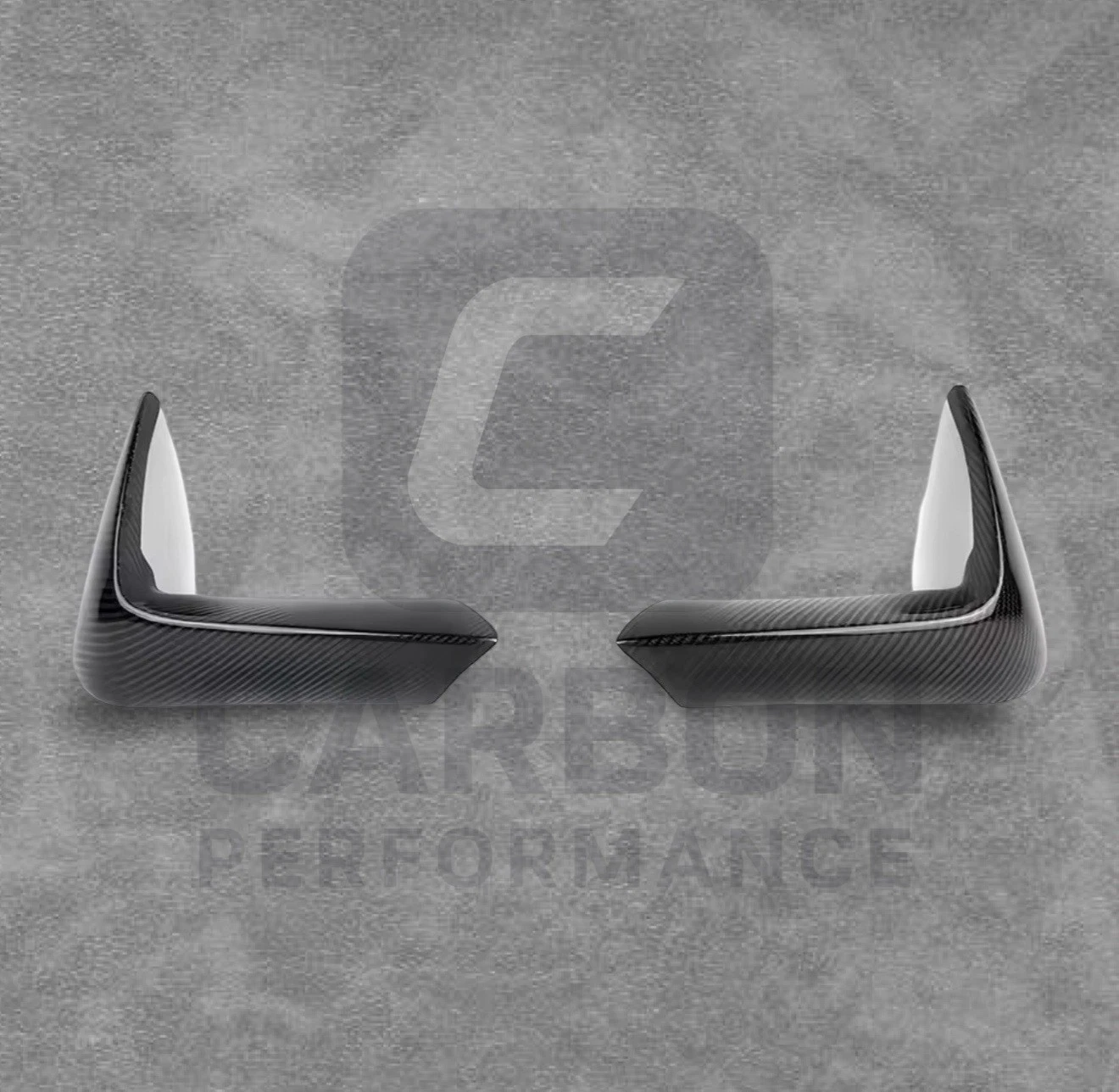 - BMW REAR GENUINE CARBON FIBRE BUMPER CANARDS - Image 3