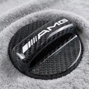 - GENUINE CARBON AMG FUEL CAP COVER FOR MERCEDES