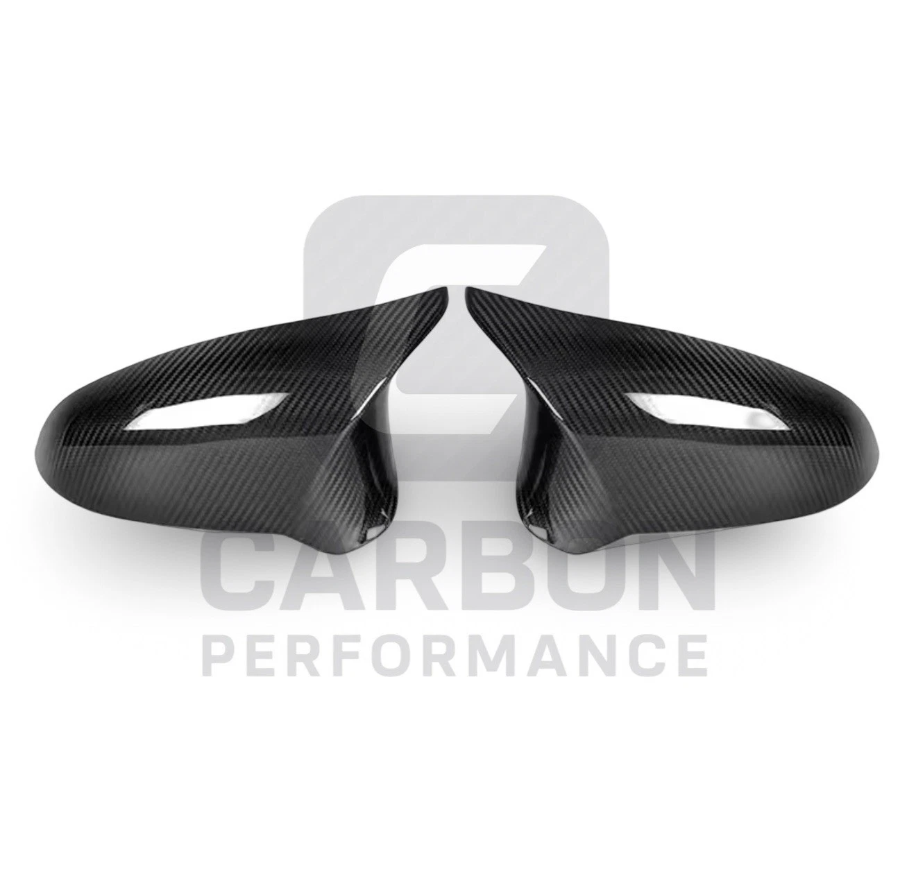 - BMW GENUINE CARBON FIBRE WING MIRROR COVERS CAPS RHD