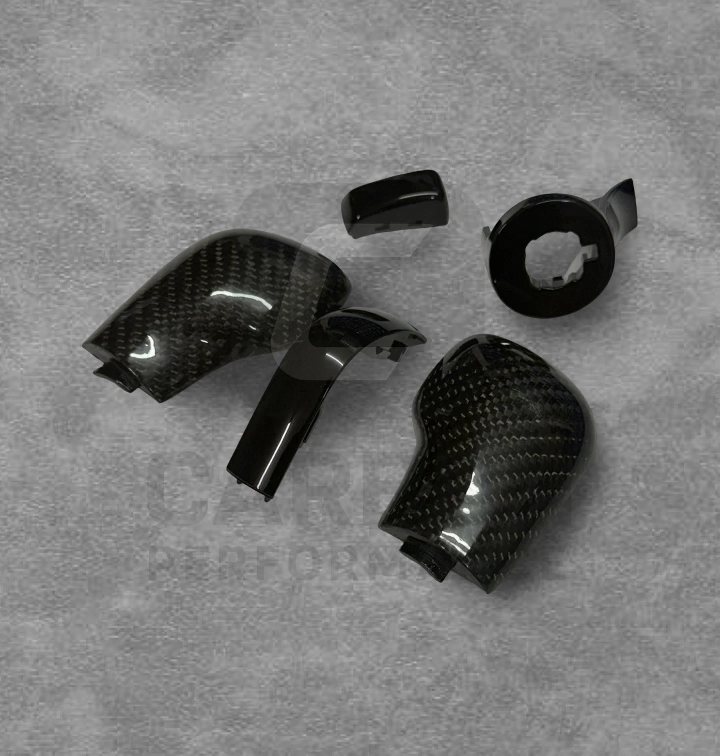 - GENUINE CARBON FIBRE GEAR SHIFT KNOB COVER DSG - Image 3