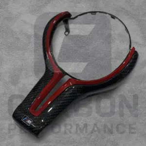 - BMW CARBON FIBRE STEERING WHEEL TRIM
