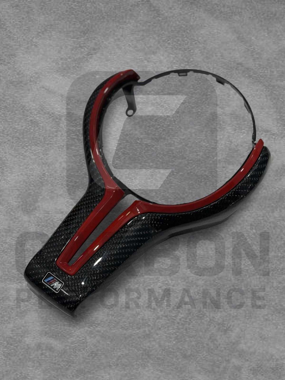 - BMW CARBON FIBRE STEERING WHEEL TRIM