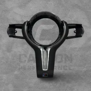 - BMW LEATHER STEERING WHEEL TRIM