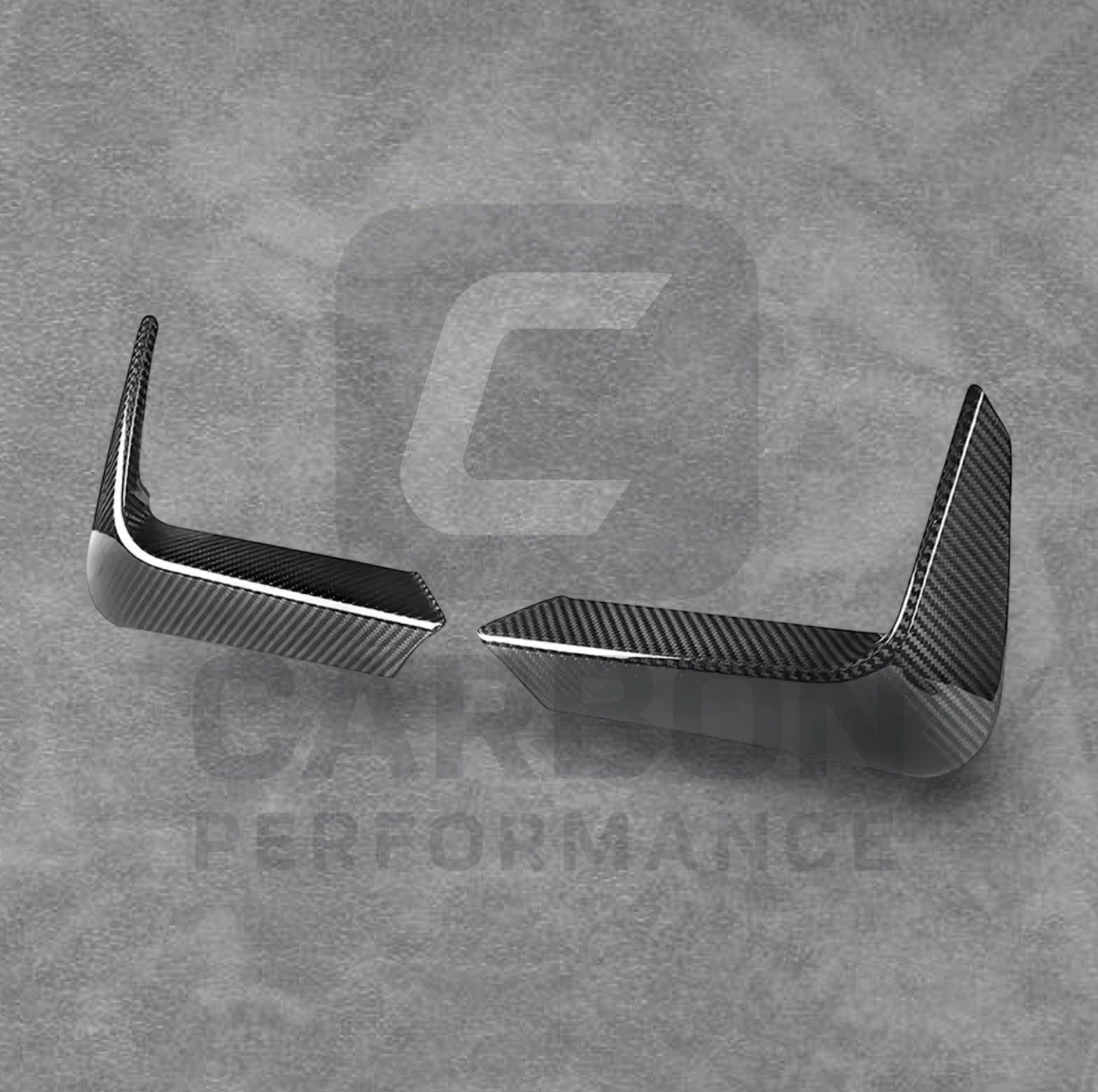 - BMW REAR GENUINE CARBON FIBRE BUMPER CANARDS