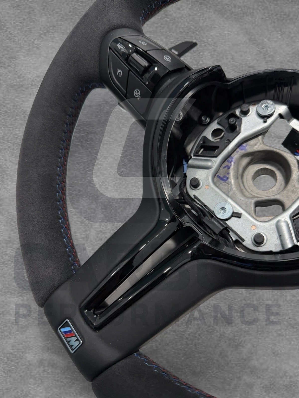 BMW Alcantara M Steering Wheel F Series - Image 4