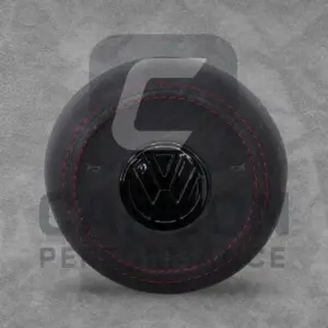 VW Golf Steering Wheel Air Cover Alcantara