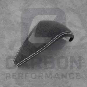 - BMW ALCANTARA GEAR SHIFT TRIM KNOB SURROUND WHITE