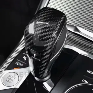 - GENUINE CARBON FIBRE BMW GEAR SHIFT KNOB FOR BMW
