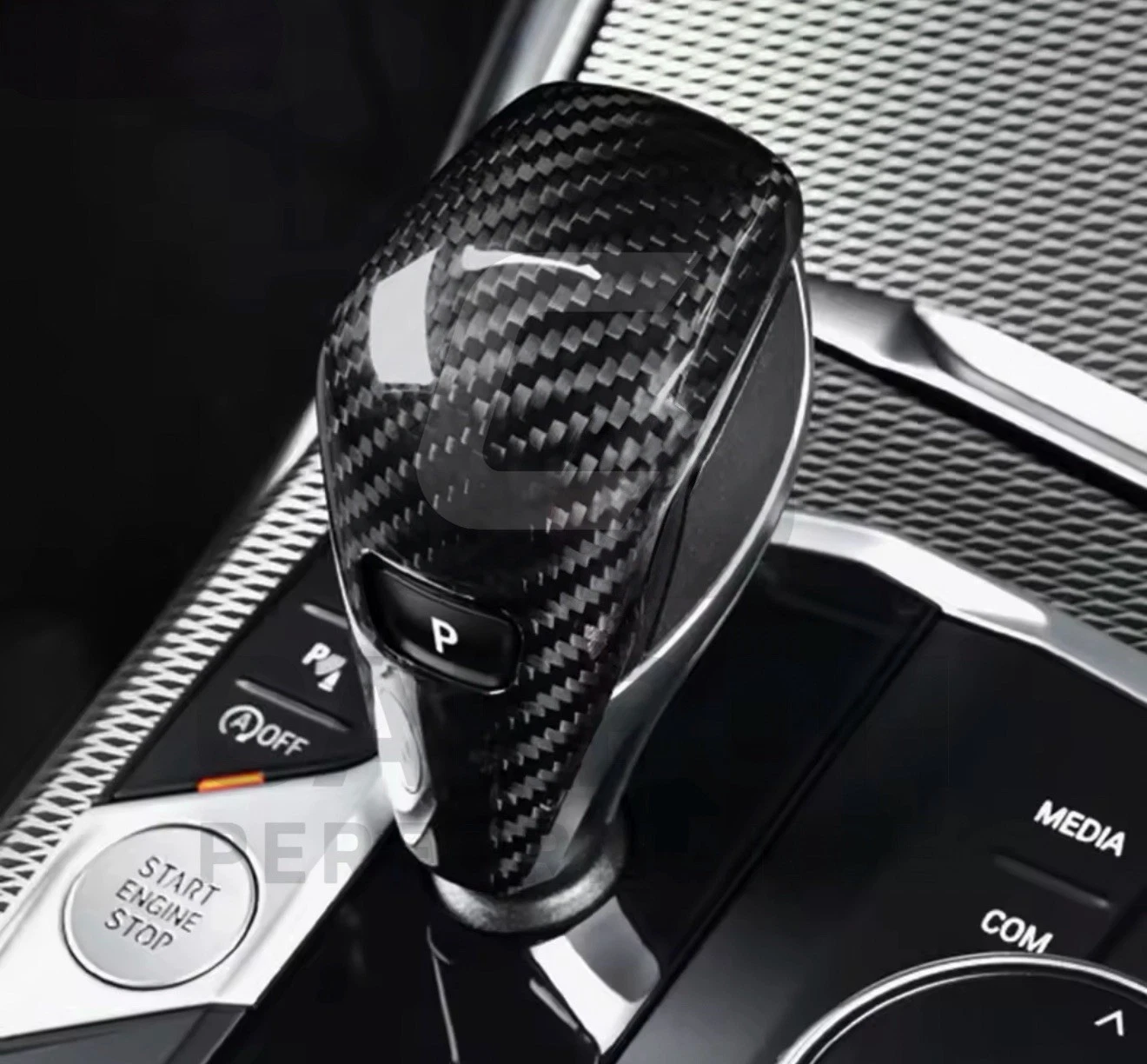 - GENUINE CARBON FIBRE BMW GEAR SHIFT KNOB FOR BMW