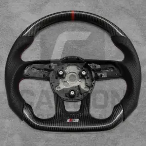Audi Carbon fibre Leather Steering Wheel 8V