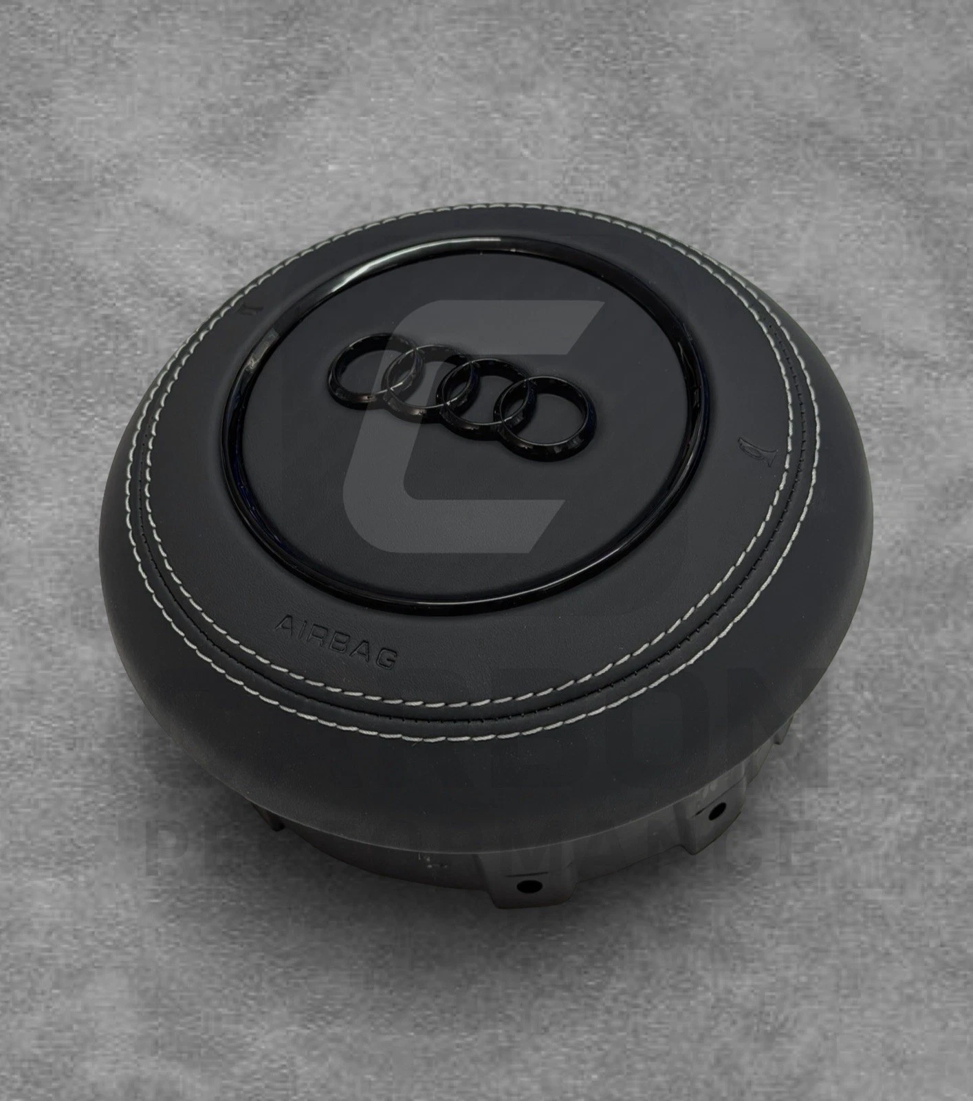 Audi Steering Wheel Air COVER Leather/white 2008-2012