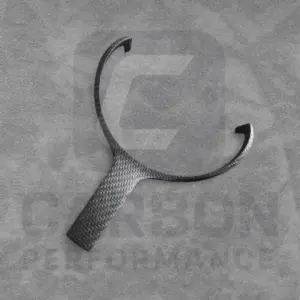 - CARBON FIBRE MATTE STEERING WHEEL TRIM FITS BMW