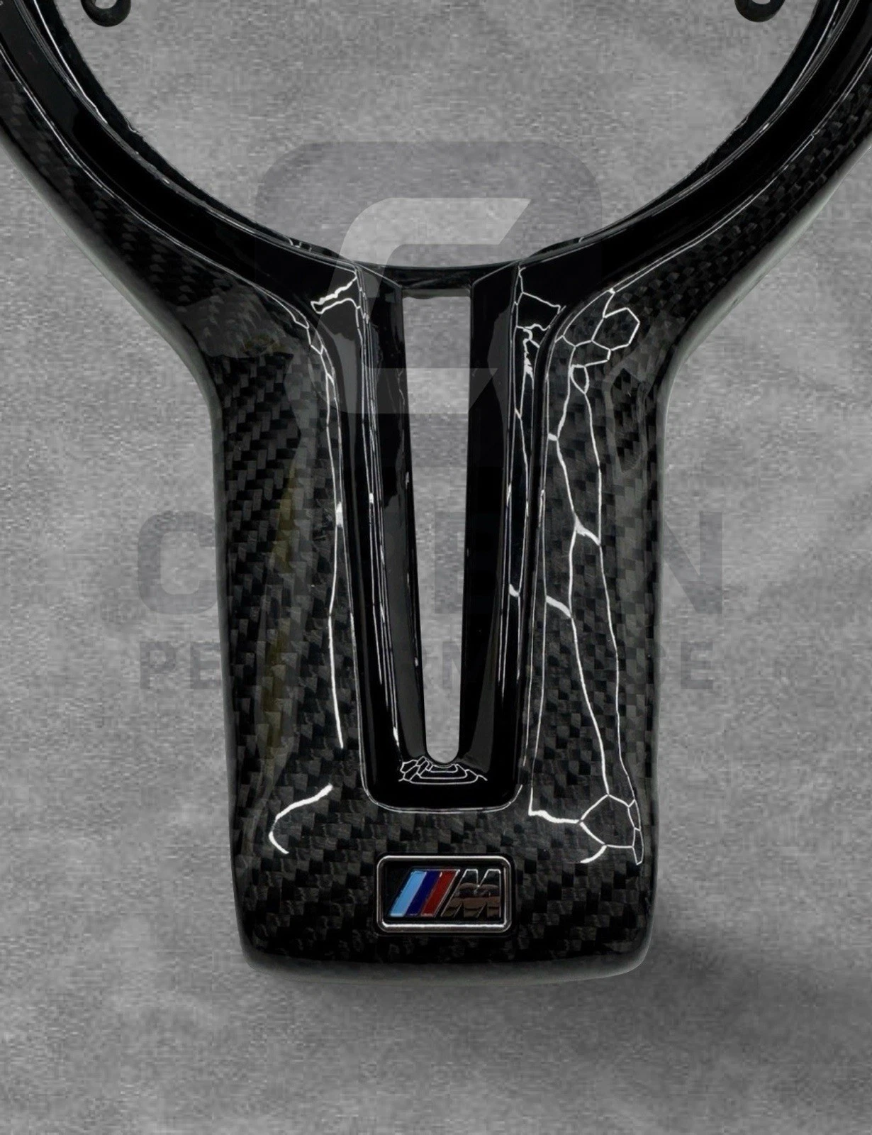 - BMW CARBON FIBRE STEERING WHEEL TRIM - Image 5