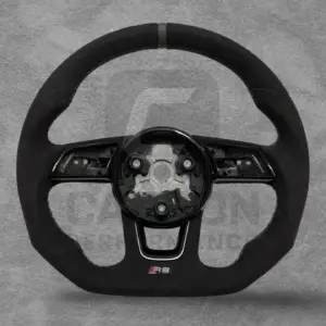 Audi Alcantara Steering Wheel 8V Grey Stitch