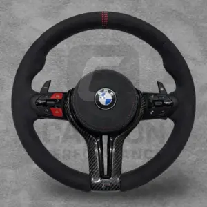 Alcantara M Steering Wheel F Series For BMW