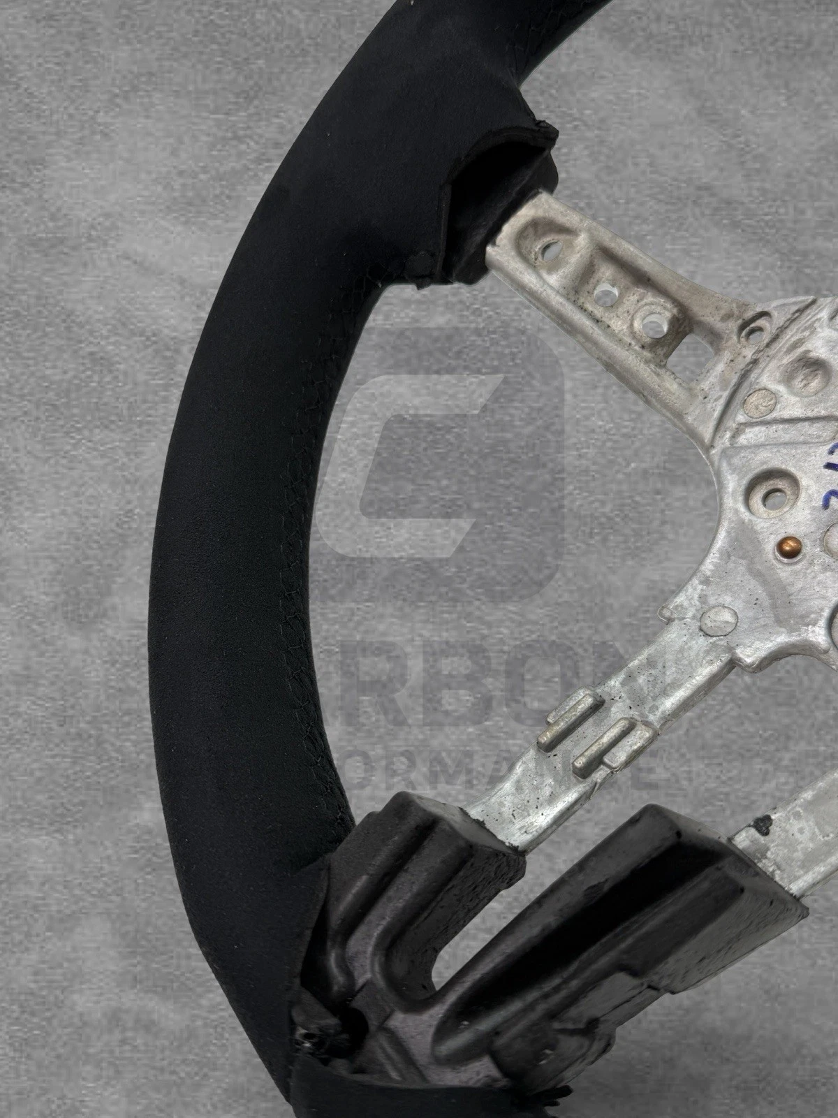 Alcantara M Steering Wheel F Series For BMW - Image 4