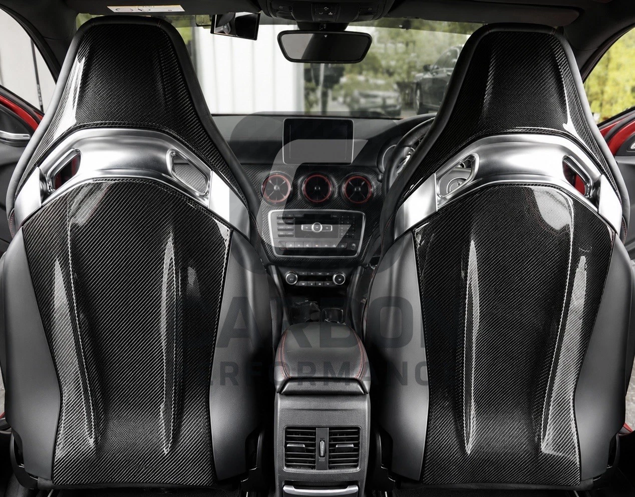 - PRE-PREG CARBON FIBRE SEAT BACK COVERS Mercedes Benz - Image 2