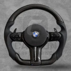 CARBON FIBRE STEERING WHEEL FOR BMW