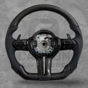 CARBON FIBRE STEERING WHEEL FOR BMW