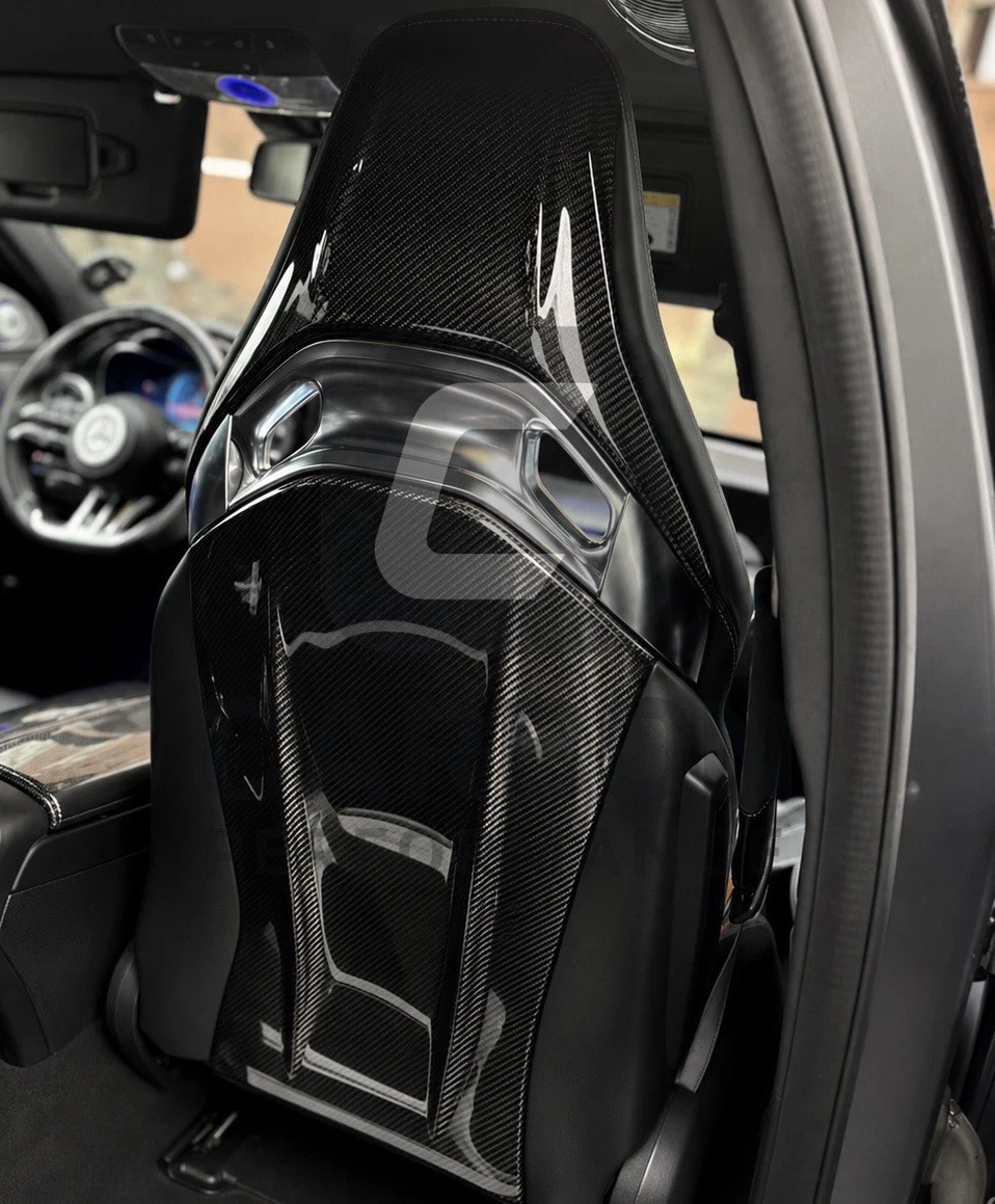 - PRE-PREG CARBON FIBRE SEAT BACK COVERS Mercedes Benz