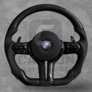 CARBON FIBRE STEERING WHEEL FOR BMW