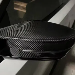 - CARBON FIBRE RHD WING MIRROR CAPS COVER FOR BMW