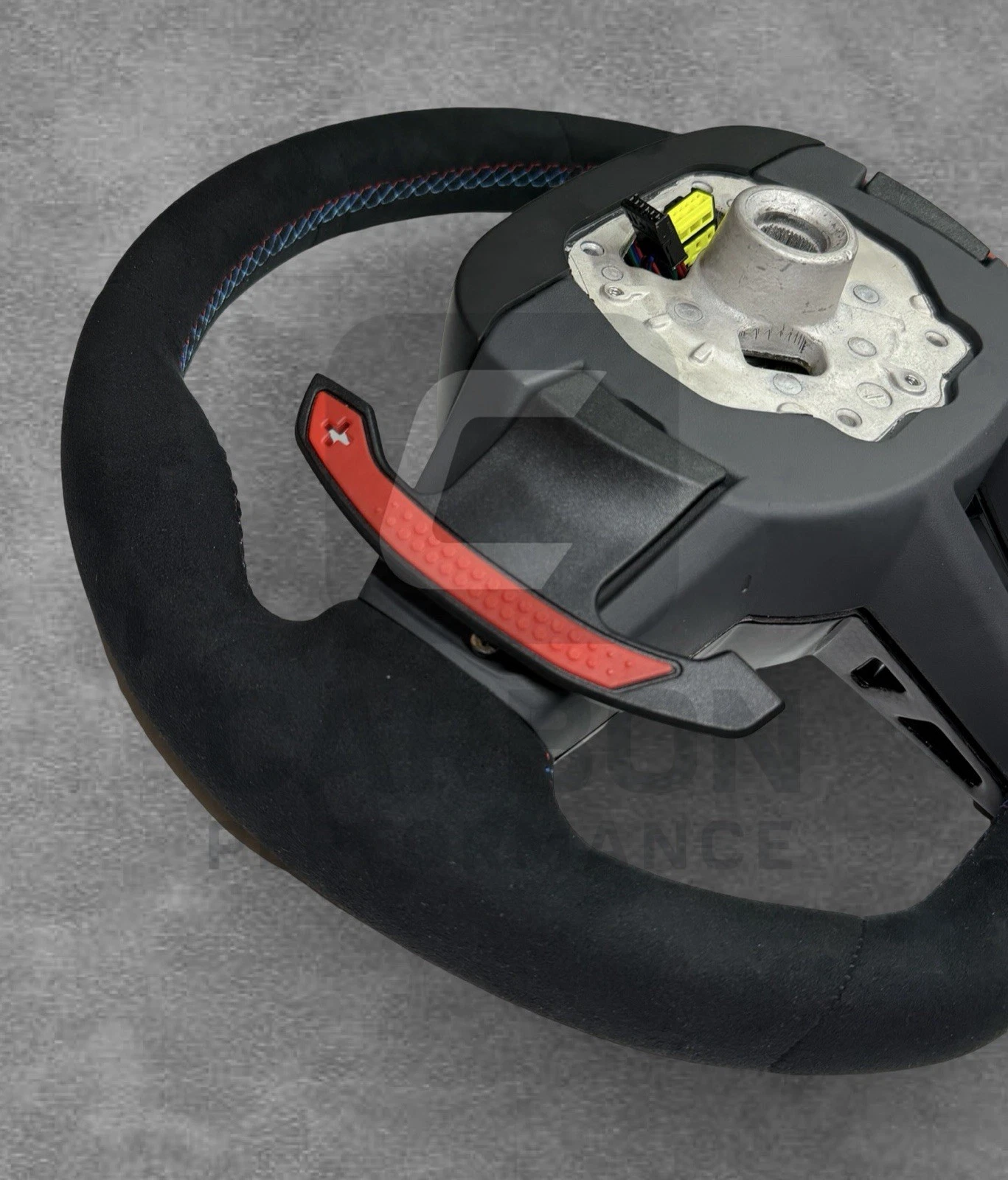 FOR BMW G SERIES STYLE ALCANTARA CARBON STEERING WHEEL - Image 10
