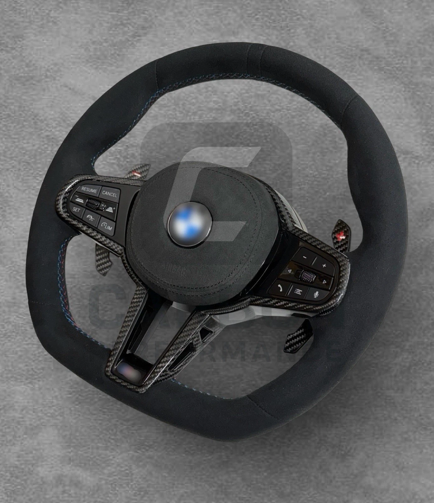 FOR BMW G SERIES STYLE ALCANTARA CARBON STEERING WHEEL