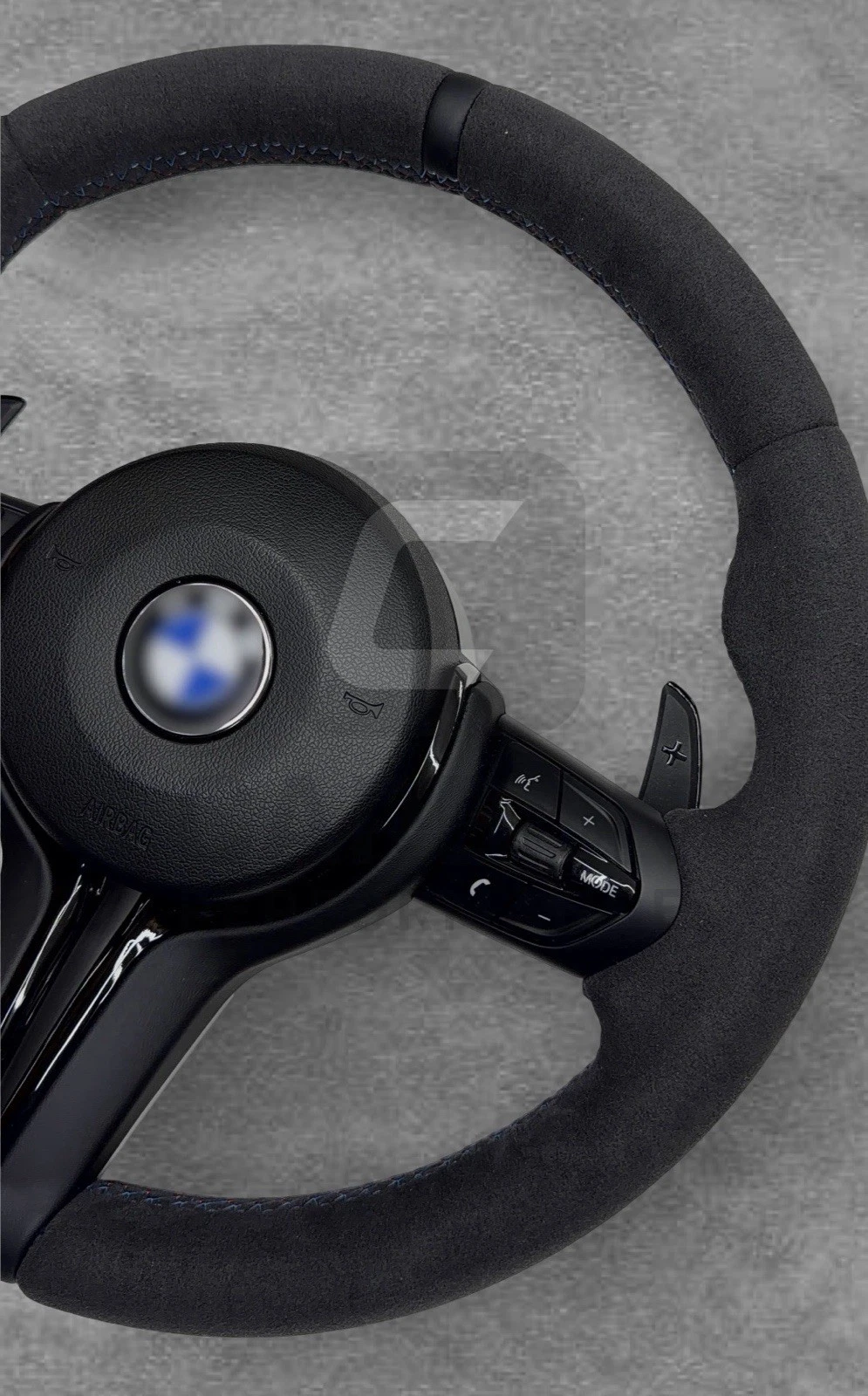 Alcantara M Steering Wheel F Series For BMW - Image 5