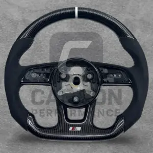 Audi Carbon fibre Alcantara Steering Wheel 8V 2016-2020