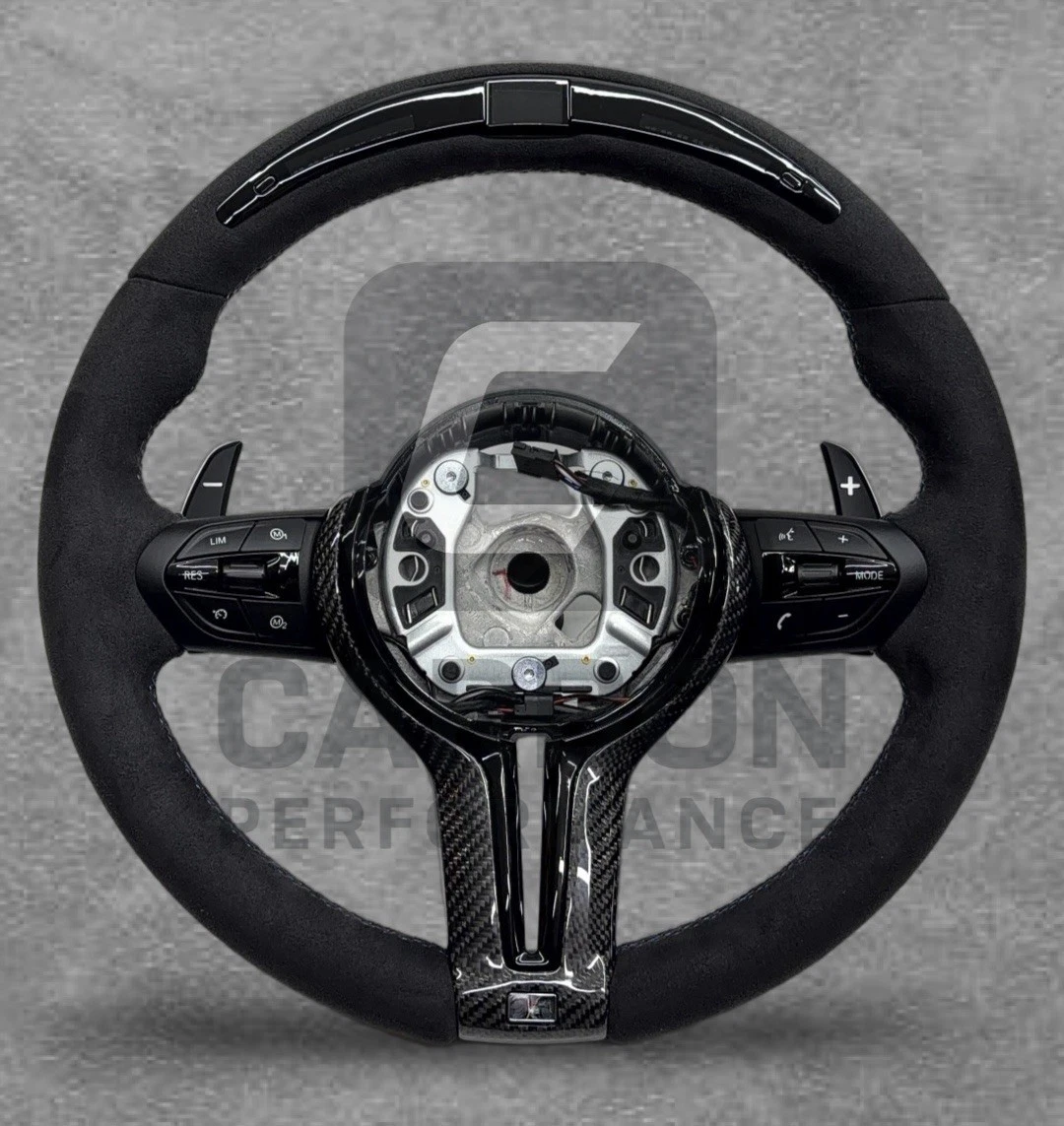 Alcantara M Steering Wheel F Series For BMW