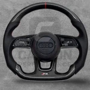 Audi Carbon fibre Leather Steering Wheel 8V 2016-2020
