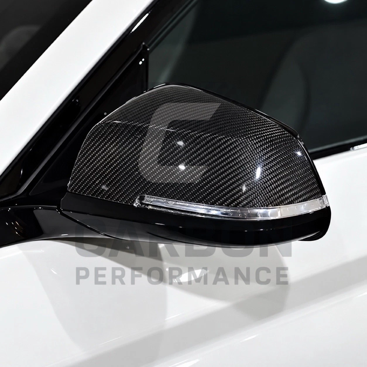 PRE-PREG CARBON FIBRE FOR BMW WING MIRROR CAPS COVER - Image 2